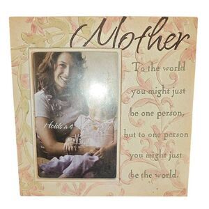 Mother Mother's Day Mom Mommy Filagree Poem Picture Frame Gift Present